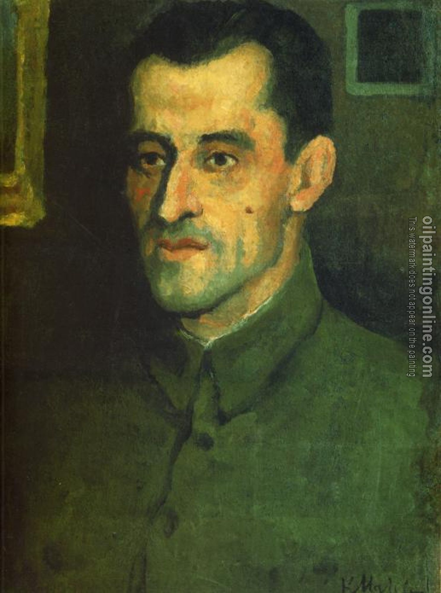 Kazimir Malevich - Portrait of V.A.Pavlov